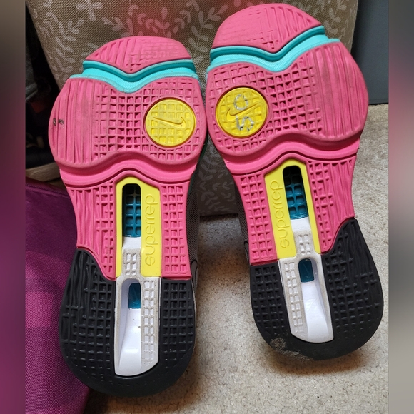 Nike Air Zoom SuperRep 3 Womens Shoes DQ0303-001 Gray Photon Dust Pink - Sz 10.5 - Picture 7 of 7